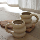 Cow Hollow Halos Ceramic Cup