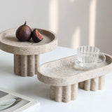 Antique Circle Column Tray