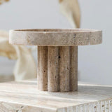 Antique Circle Column Tray