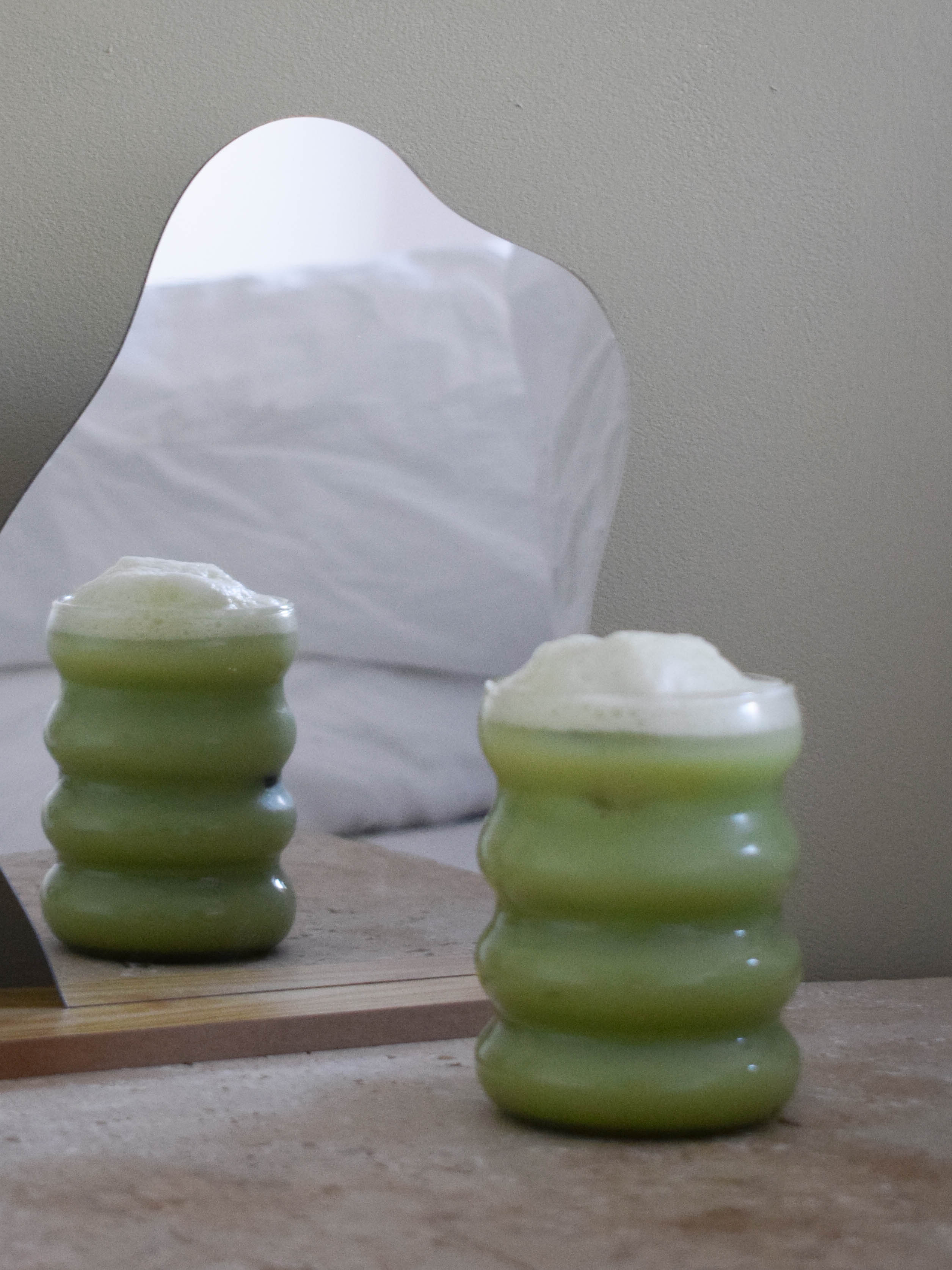 Carmel Wooden Shaped Mirror