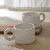 Riviera Stipple Ceramic Cup